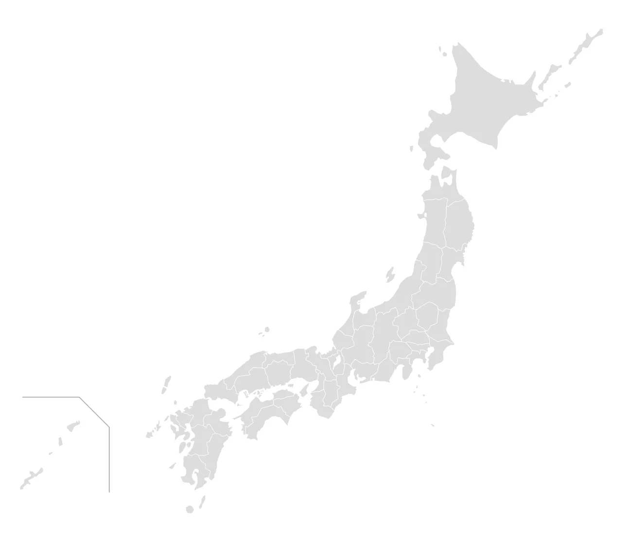 主要国内拠点の地図