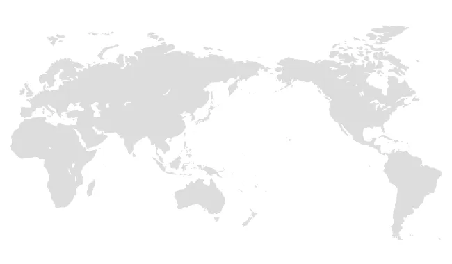 主要海外拠点の地図