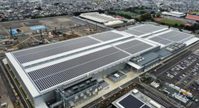 太陽光発電設備（SUBARU 大泉新工場）