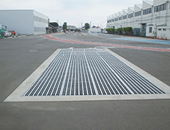 Flood prevention measure (drainage grid) (Utsunomiya Plant)