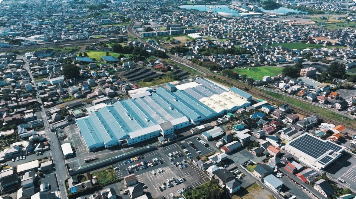 本社工場の外観