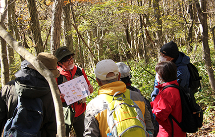 Nasu Heisei-no-mori Forest at Nikko National Park(Scene of activities by the interpreters)	