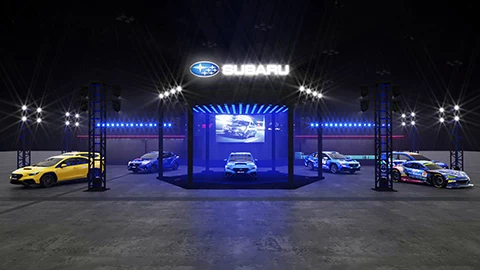 Subaru unveils WRX STI Sport♯ (Japanese model) at Tokyo Auto Salon 2026 (January 9, 2026)