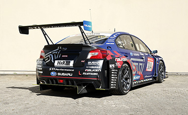 SUBARU WRX STI NBR CHALLENGE 2022 リヤ