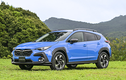 新型「CROSSTREK」（日本仕様プロトタイプ）フロント