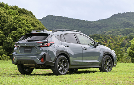 新型「CROSSTREK」（日本仕様プロトタイプ）リヤ