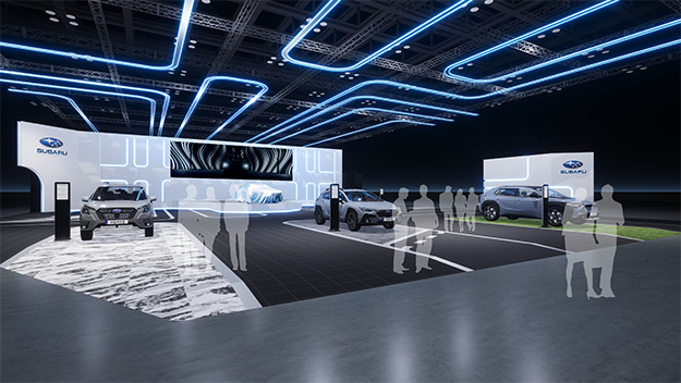 Subaru Booth Rendering