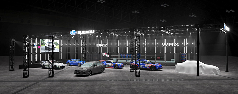 SUBARU/STI booth image