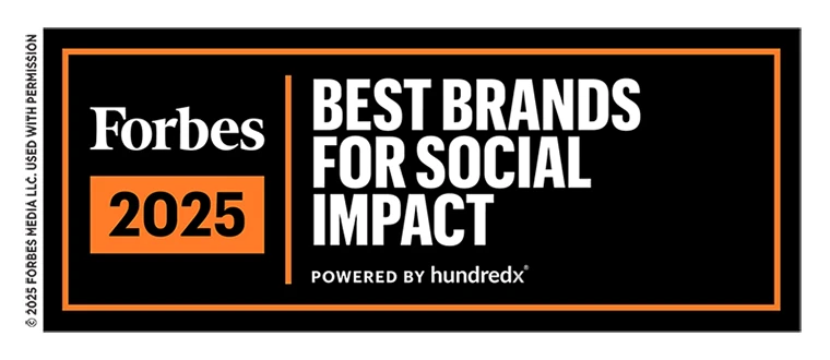 2025 Best Brands for Social Impact Logo mark