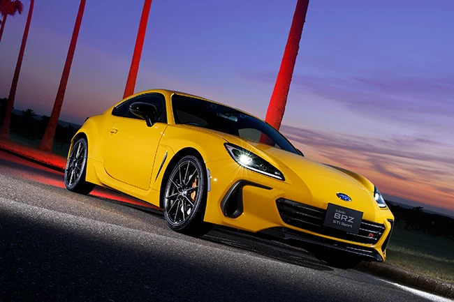 SUBARU BRZ特別仕様車「STI Sport YELLOW EDITION」
