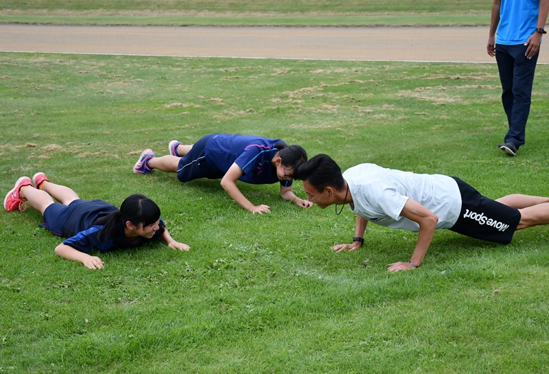 紋別中陸上教室⑪