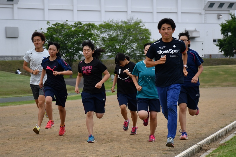 紋別中陸上教室⑮