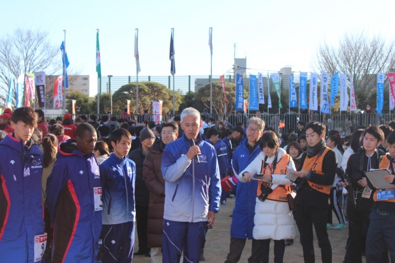 2020ニューイヤー駅伝奥谷監督