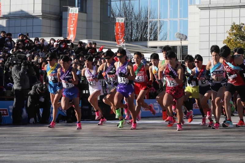 2020NY駅伝梶谷スタート