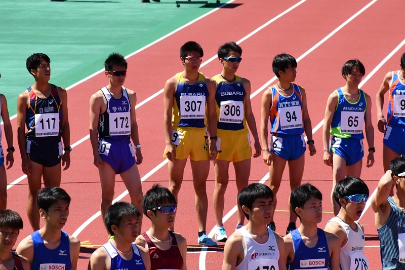 2018東日本実業団陸上_上村・口町5000ｍ