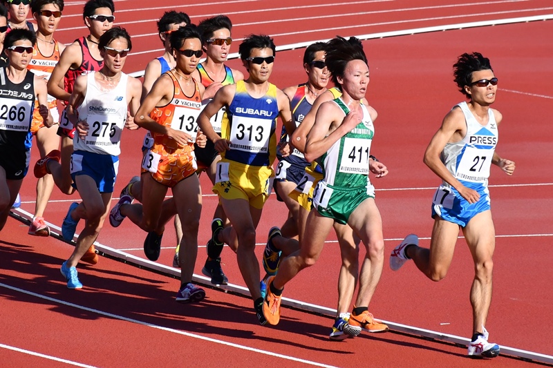 2018東日本実業団陸上_山﨑10000ｍ②