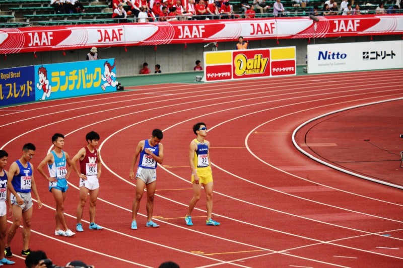 2018日本選手権上村1500m②
