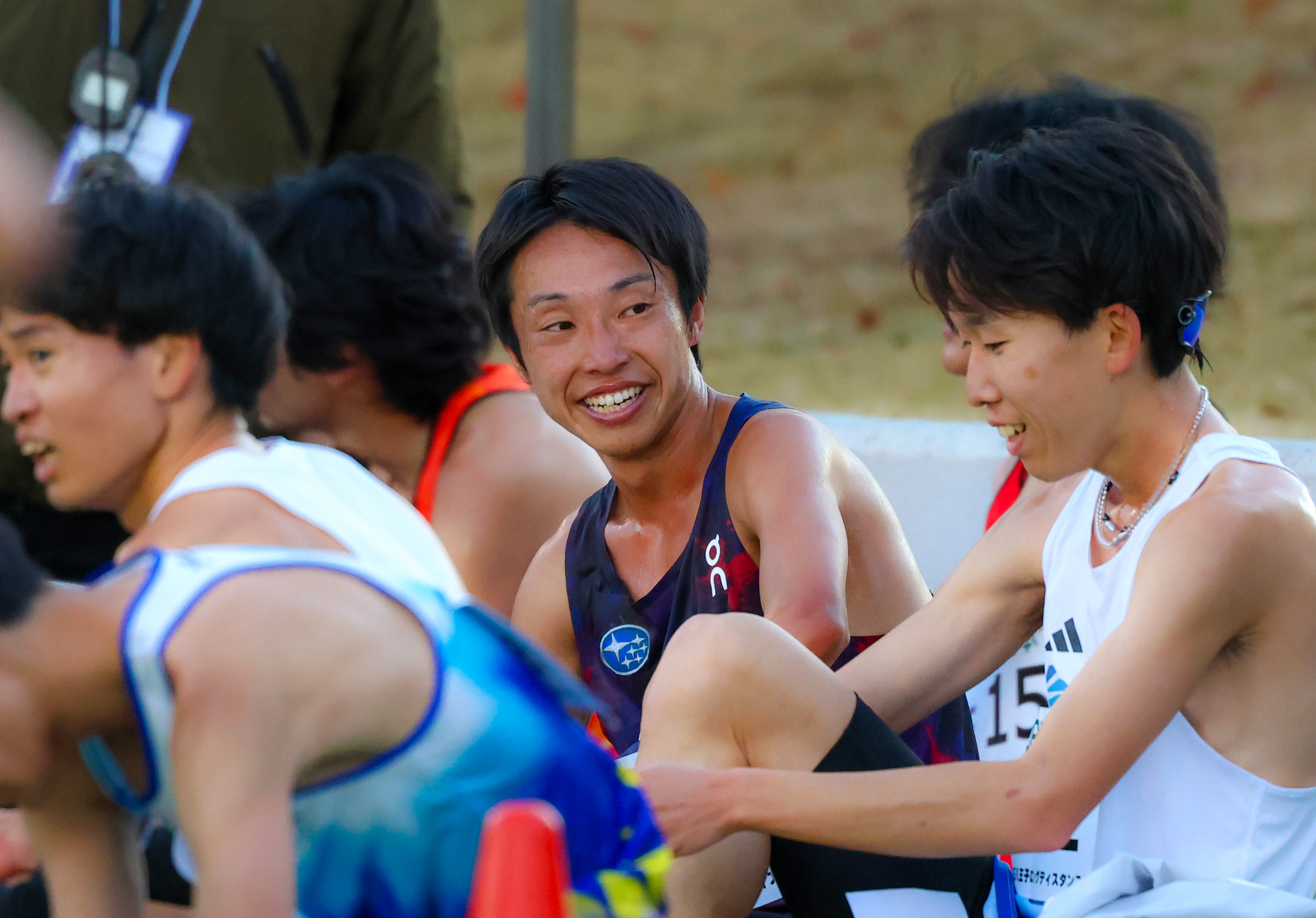 3組 梶谷瑠哉選手のレース写真