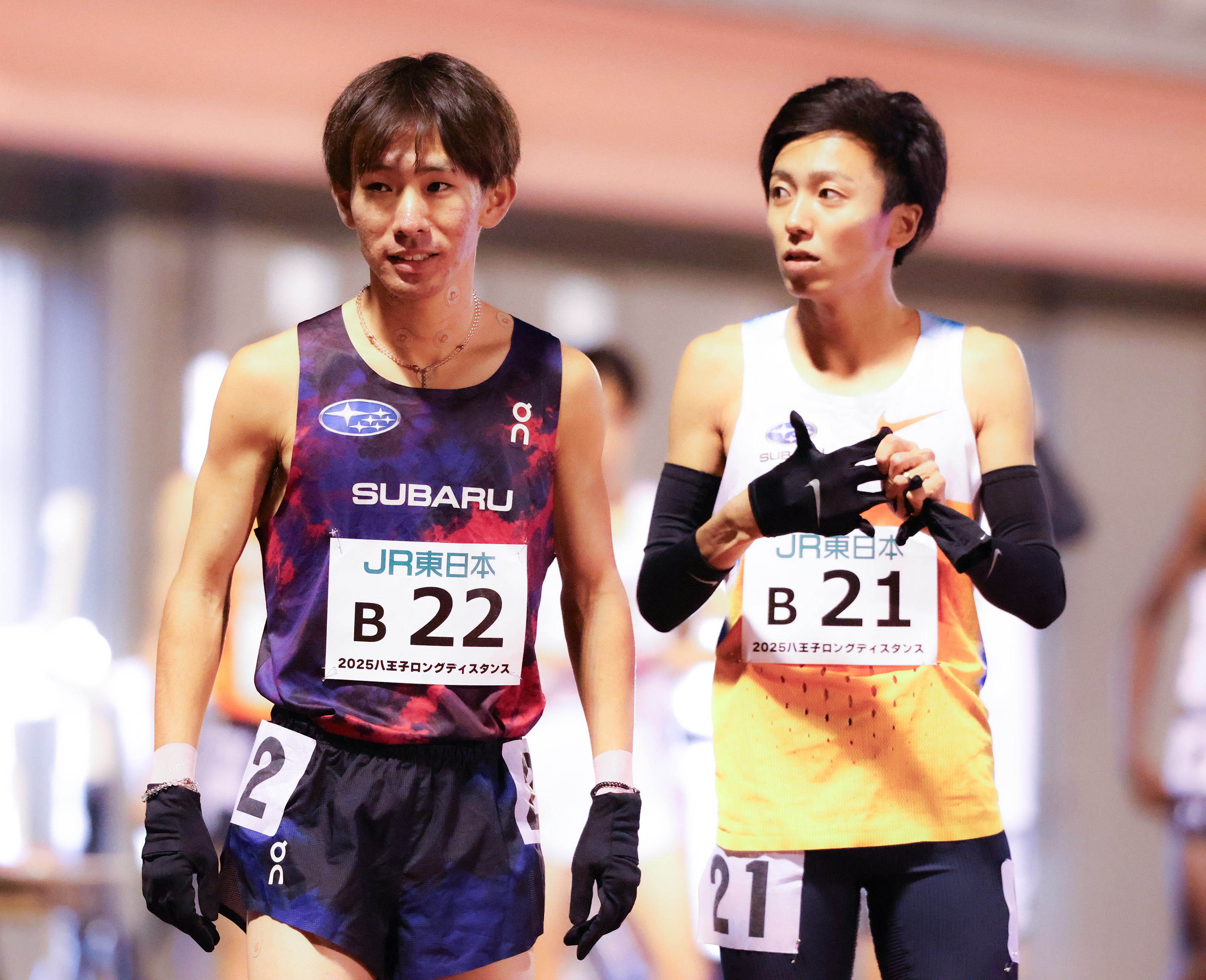 6組 鈴木・小林・並木選手のレース写真