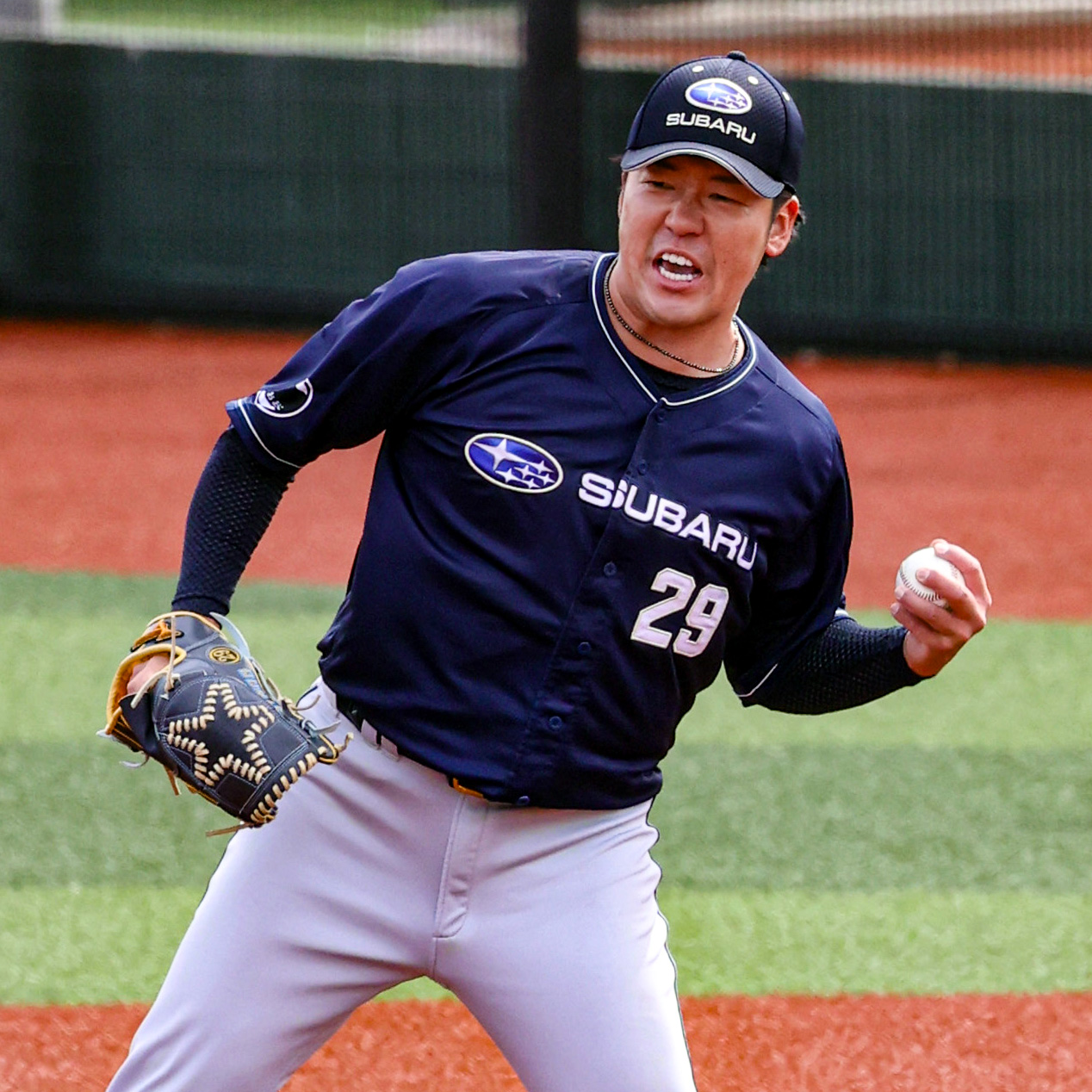 好投した先発・阿部博光