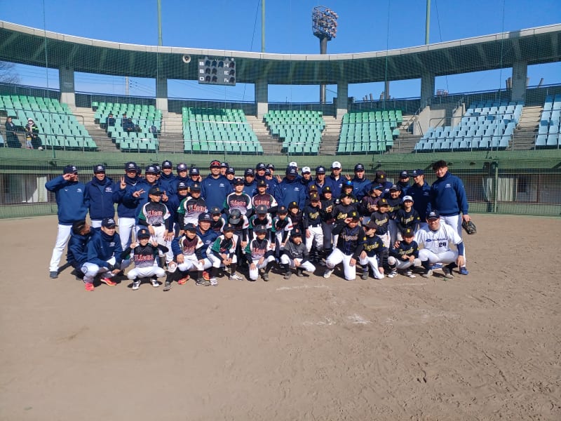 大泉町少年野球教室1