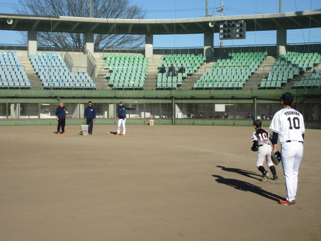 大泉町少年野球教室4