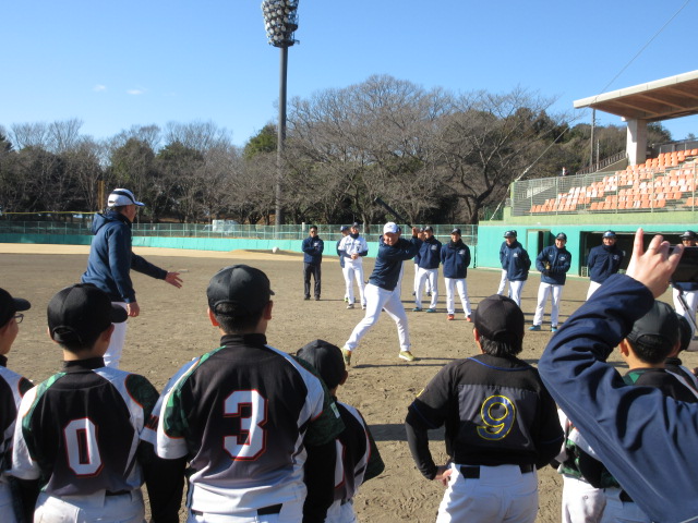 大泉町少年野球教室6