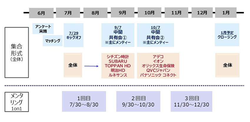 実施スケジュール