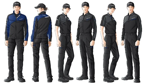 新ユニフォームの着用イメージ