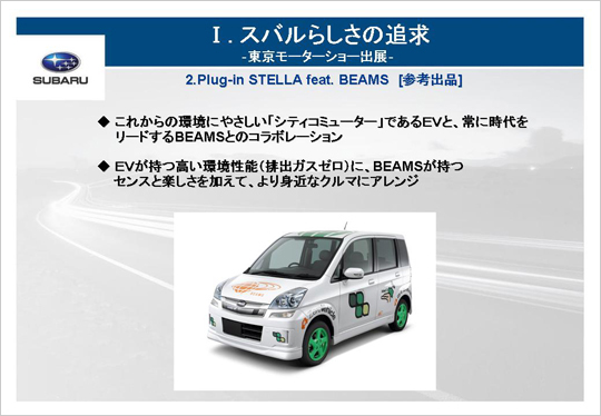 09 東京モーターショー インベスターズ コンファレンス 09 東京モーターショー インベスターズ コンファレンス