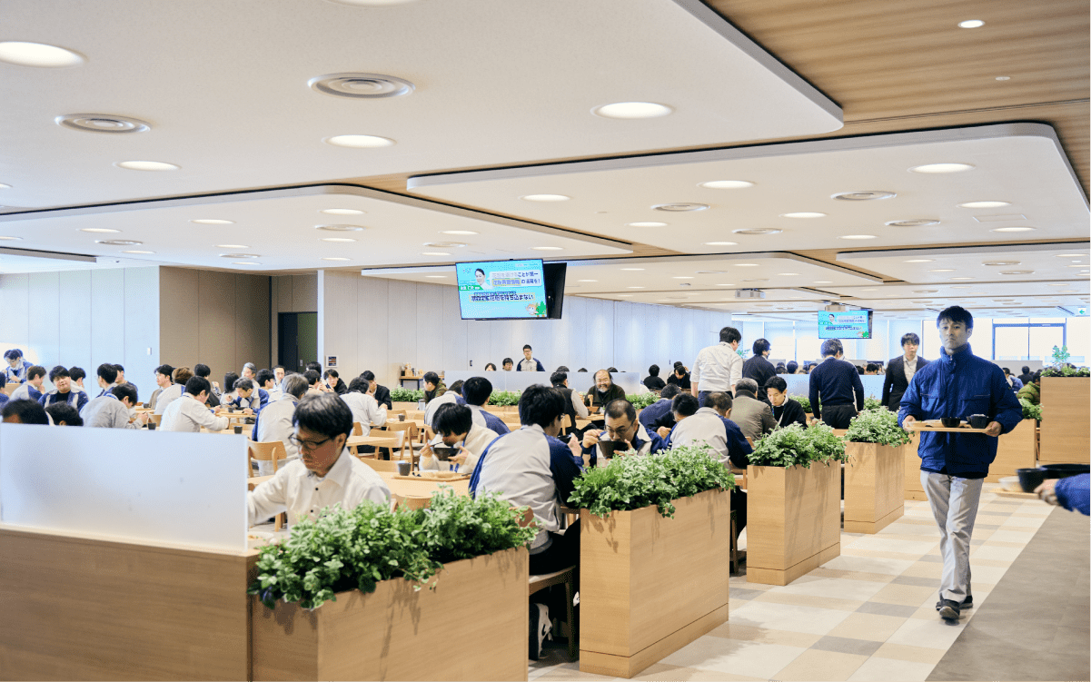 本工場社員食堂