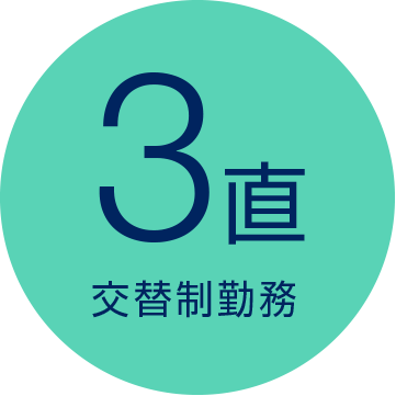 3直交替制勤務