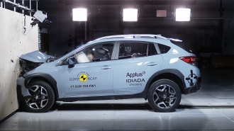 SUBARU XV（欧州仕様）ユーロNCAP衝突試験