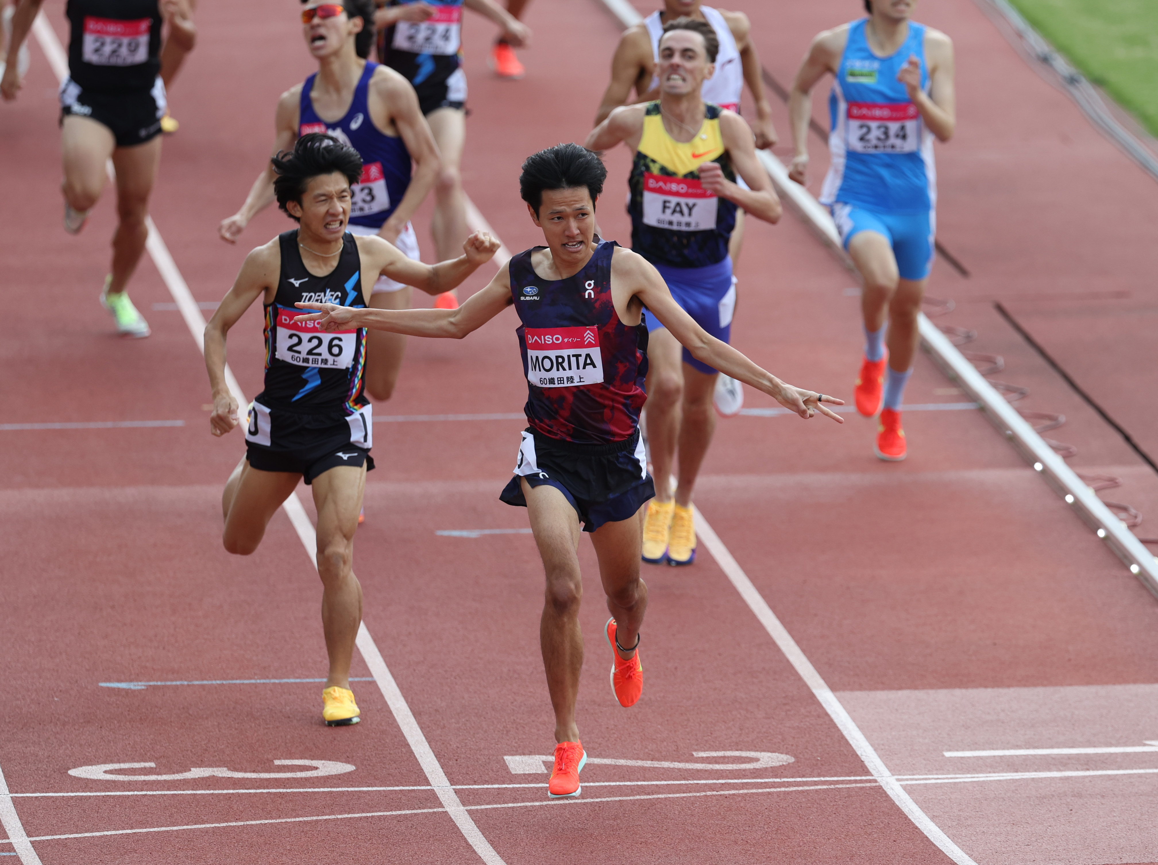 1500mスタートの様子
