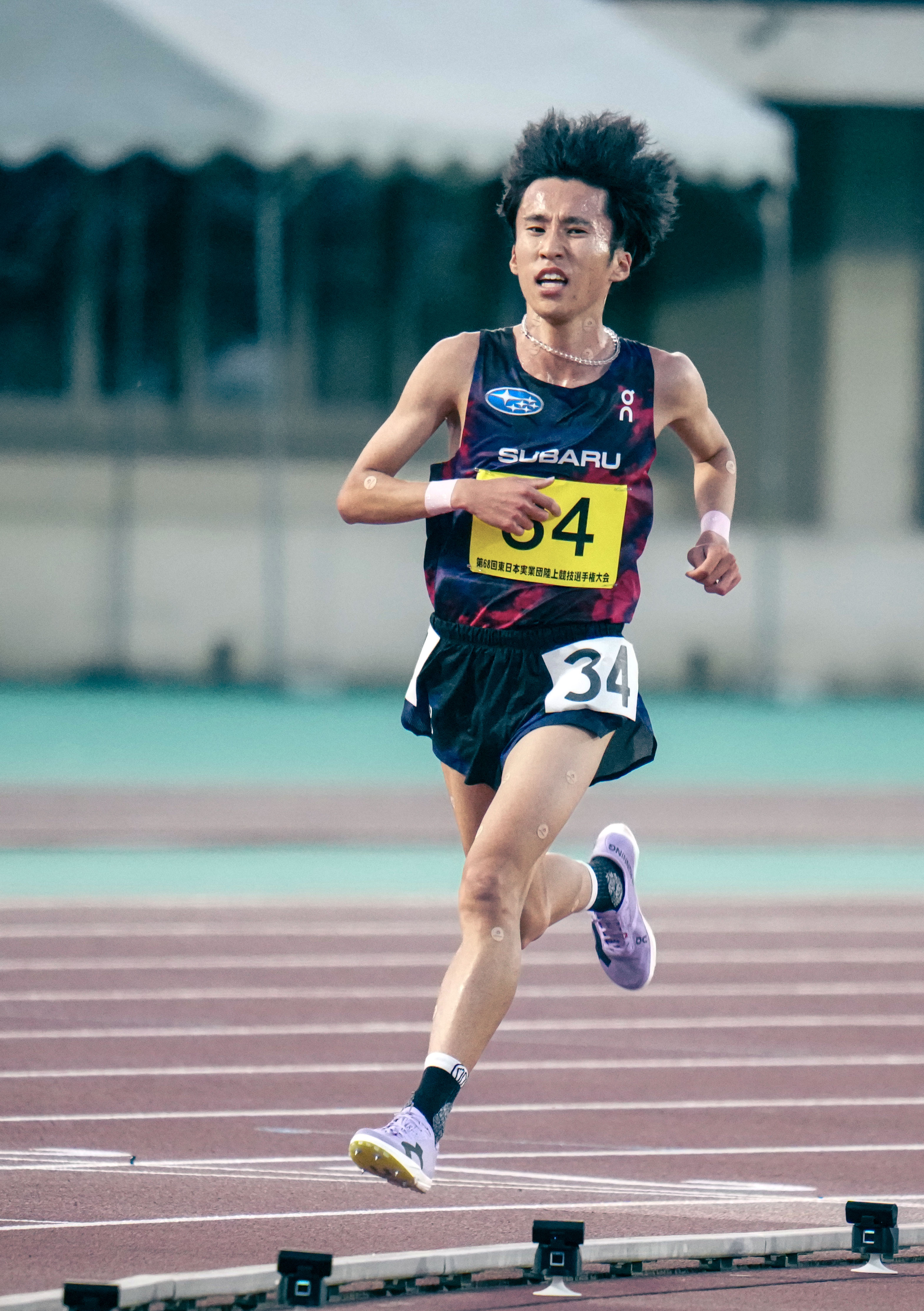 粘りの走りを見せた山本唯翔選手