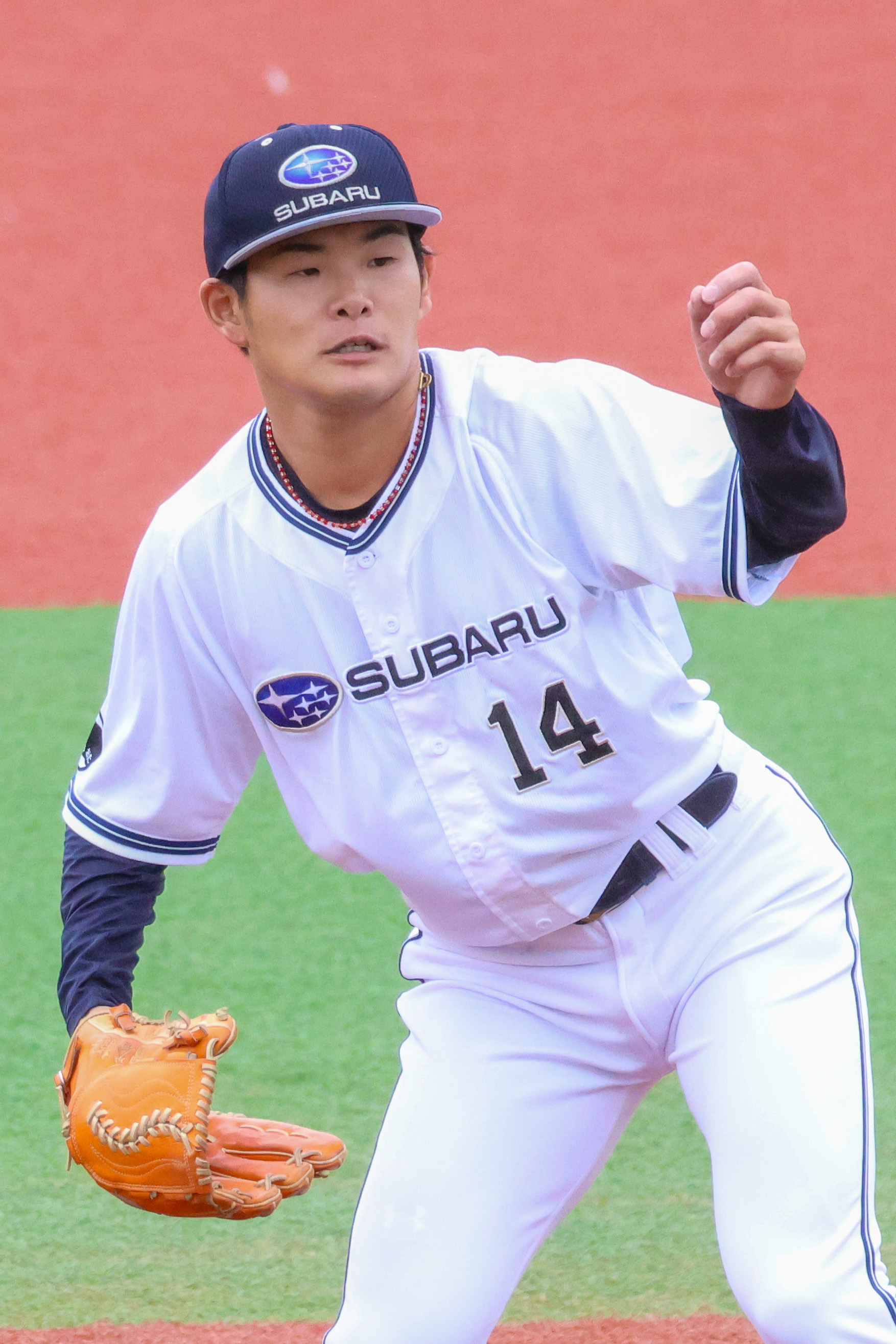 力投する松永大輝投手