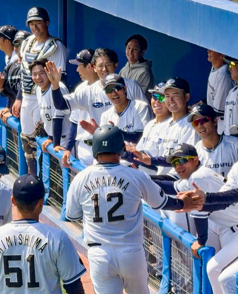 日立市長杯準決勝に向けて戦うSUBARU硬式野球部